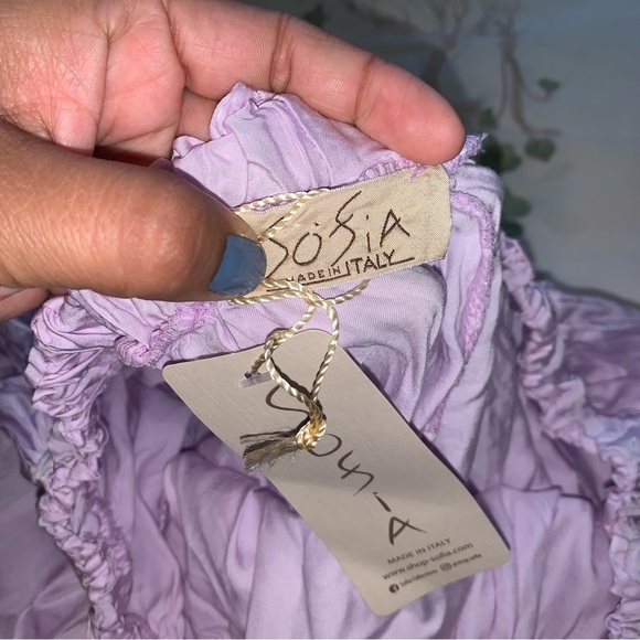 Sofia Made in Italy Andy in liliac top - Picture 4 of 5